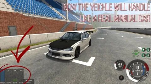 BeamNG.Drive - Full Manual Clutch Settings (Realistic Gearbo