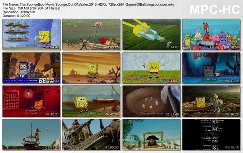 Download Film Movie Spongebob The Movie : SPONGE OUT OF WATE