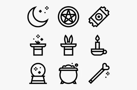 Magic - Witch Icons , Free Transparent Clipart - ClipartKey