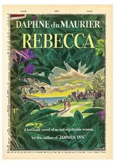 Rebecca von Daphne du Maurier 1. Auflage Cover 1938 Etsy