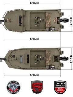 Катер TRACKER GRIZZLY 1860 CC Sportsman - купить у официальн