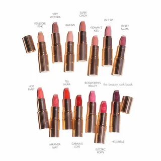 Charlotte Tilbury Hot Lips Collection Review The Beauty Look