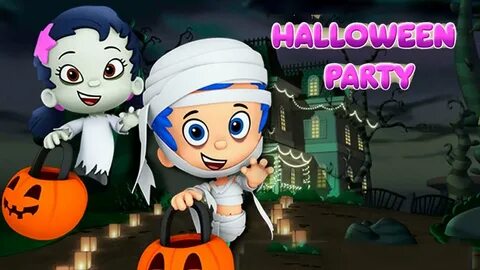 Bubble Guppies Halloween Party Games for kids - YouTube