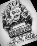 Chicano Chicano Artwork Gangster Drawings