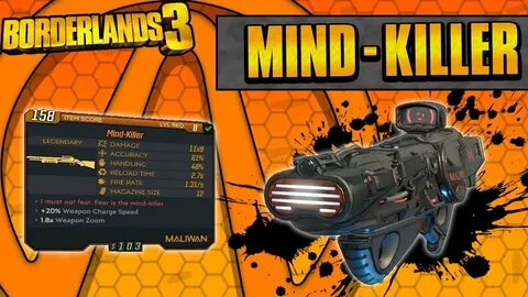 Borderlands 3 Mind-Killer Legendary Weapon Guide (Dubstep Gu