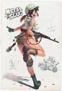 Metal Slug Character art, Character illustration, Concept ar