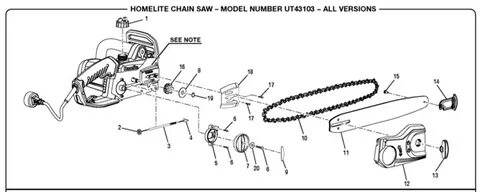 Sale homelite 14 inch electric chainsaw chain in stock