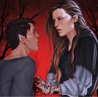 Feyre and her trial. I'm done. 😭 A court of mist and fury, S