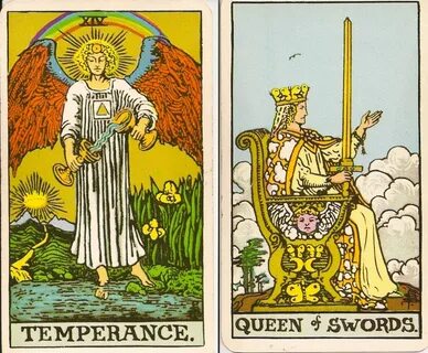 Temperance and The Queen of Swords Choosing Honor