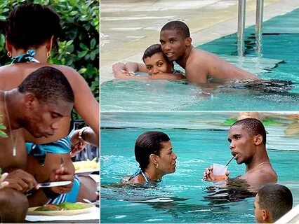 New Couple? Amber Rose & Samuel Eto'o spotted together (Phot