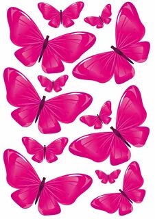 Imagenes De Mariposas Y Flores Para Imprimir A Color / Marip