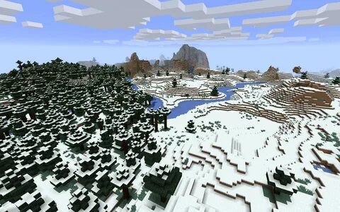 Minecraft Snowy Tundra Seeds -Snowy Tundra Biome Seeds - Min