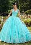 Sleeveless Lace Quinceanera Dress by Mori Lee Valencia 60104