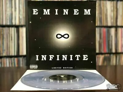 Eminem Infinite Pa прозрачный винил Lp Record ограниченный в