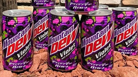 Mountain Dew Violet From Japan - YouTube