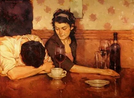 Теплые картины Joseph Lorusso. Итало-американский художник п