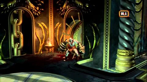 God of War 3 - Loading Trigger Testing, Poseidon Princess - 