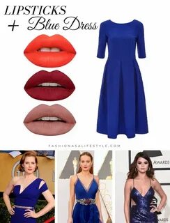 How to pick a lipstick with the color of your dress - Fashio