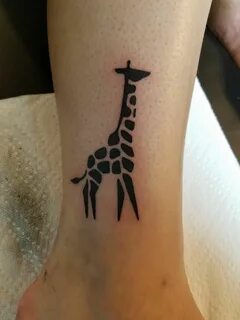 My first tattoo! Giraffe tattoo by Tracy at Heroic Ink. Gira