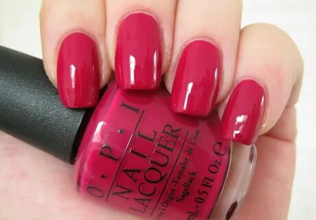 Lacquer Slacker Liz: OPI Miami Beet Nail polish, Nails, Swag