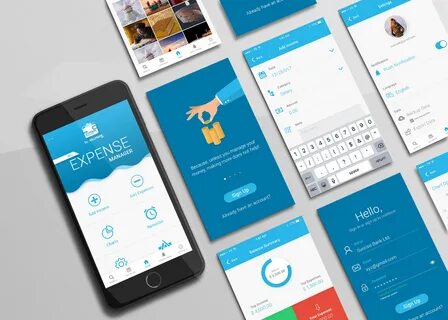 Expense Manager App UI/UX Design on Behance