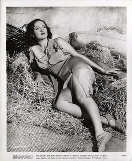 Dorothy Lamour in Road to Zanzibar (1941) Dorothy lamour, An
