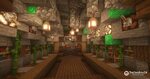Trading Hall Minecraft storage, Minecraft interior design, M