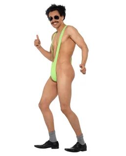 Borat Mankini - Borat Mankini Grun Gunstige Faschings Kostum