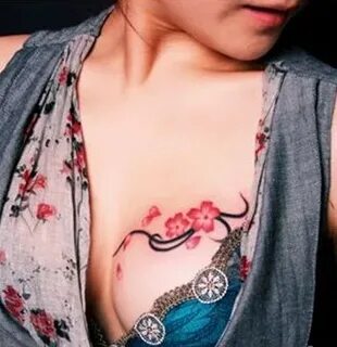 yakanaka chest chest plum tattoo