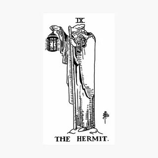 "The Hermit Tarot Card" Photographic Print by rachels1689 , 