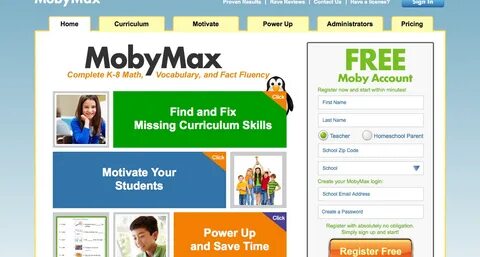 Pinkadots Elementary Moby max, Elementary teaching resources