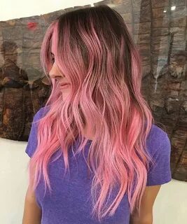 Pin by Lillian Scott on Hair Pink hair dye, Hair styles, Omb