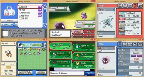 Slideshow taen pokemon insurgence.