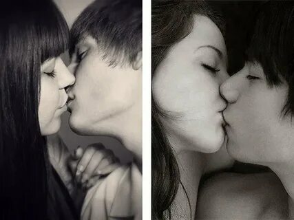 Photo and video lessons how to learn to kiss correctly