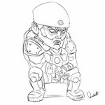 Gears War Getdrawings Drawing Sketch Coloring Page
