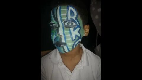 JEFF HARDY INSPIRED KIDS HALLOWEEN MAKEUP - YouTube