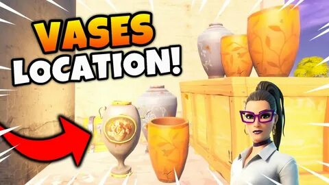Fortnite VASES LOCATION GUIDE! - Emote as Jennifer Walters A