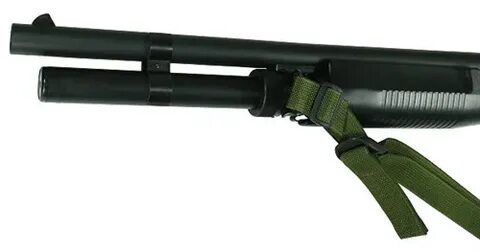 Tactical Green Sling With Shell Carrier And QD Swivels Fits 