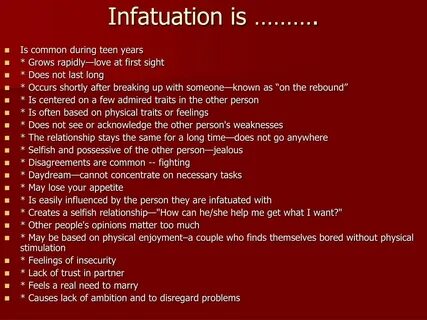 PPT - LOVE vs. Infatuation PowerPoint Presentation, free dow
