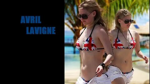 avril, Lavigne, Singer, Sexy, Babe, Bikini Wallpapers HD / D