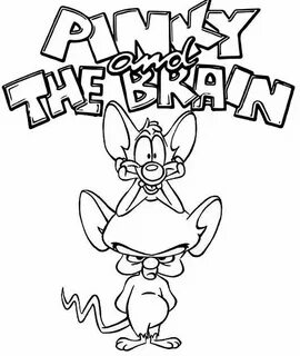 Fun Pinky And The Brain Coloring Page For Kids Coloring page