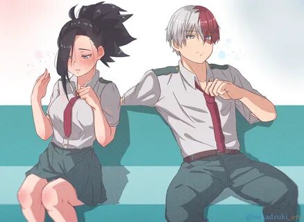 Todoroki Shouto, Yaoyorozu Momo page 17 - Zerochan Anime Ima