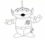 Kids Page: - Alien Toy Story Drawing Images Pictures - Becuo