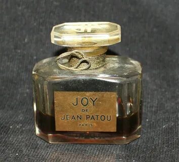 Купить VINTAGE JOY DE JEAN PATOU PERFUME BOTTLE на eBay.com 