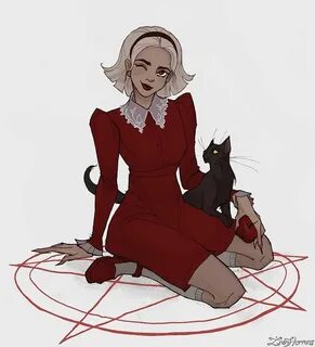 darling, dearest, dead Sabrina witch, Cartoon, Character art