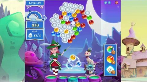 Bubble Witch 2 Saga Gameplay Level 39 - YouTube