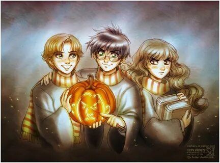Harry Potter: Happy Halloween by *daekazu Harry potter fan a