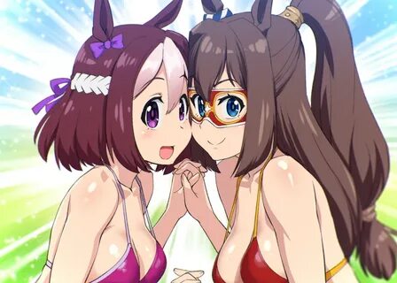 Safebooru - 2girls animal ears bikini top blue eyes bow brea