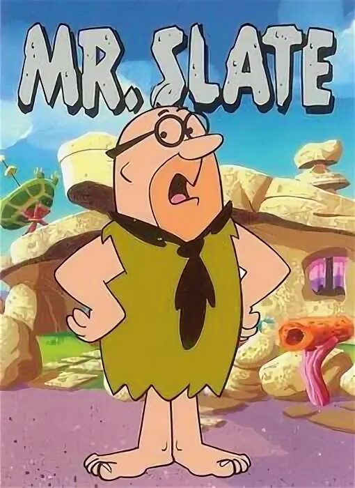 1993 Cardz The Flintstones #99 Mr. Slate The Trading Card Da