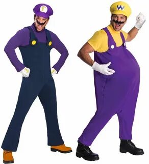 Rubie's Costume Co Super Mario Bros. Waluigi & Wario Adult C